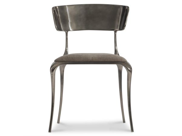 Bernhardt Interiors Pravo Side Chair in Light Bronze