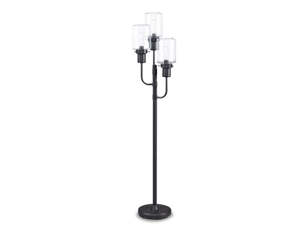 Ashley Furniture Jaak Floor Lamp in Bronze