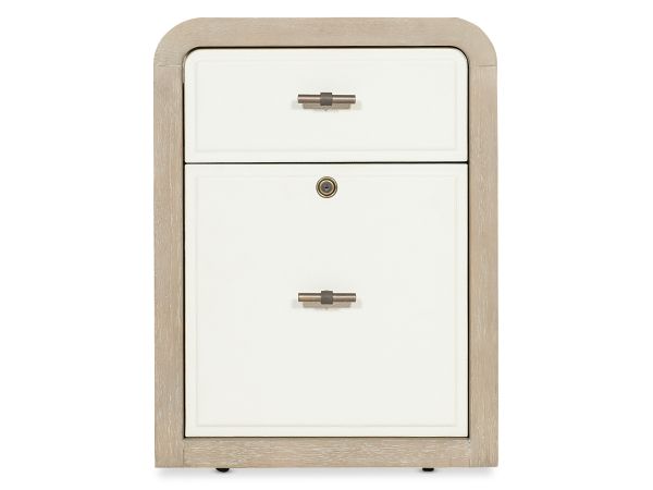 Hooker Furniture Brixton Mobile File in Light Wood