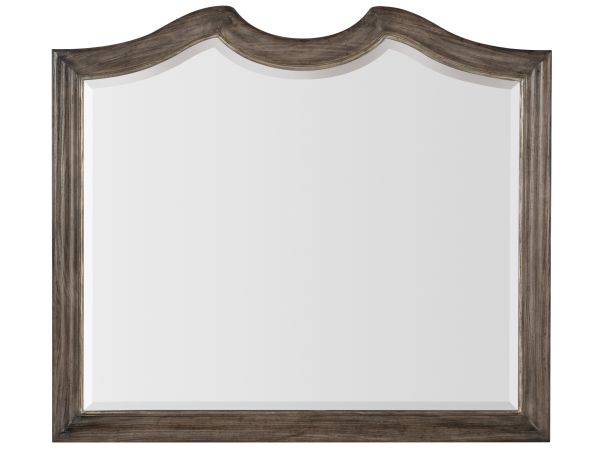 Hooker Furniture Woodlands Mirror in Medium Wood