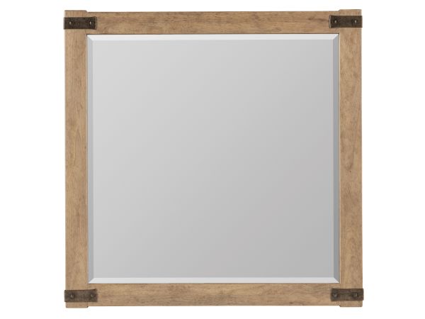 Hooker Furniture Vineyard Row Square Mirror in Sonoma