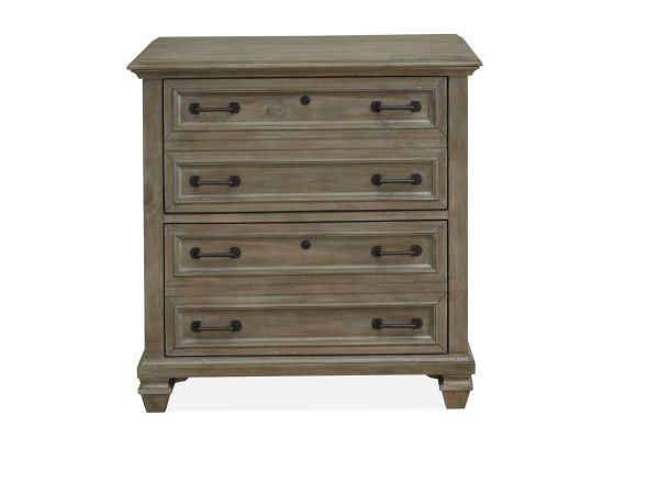 Lancaster Lateral File in Dovetail Grey