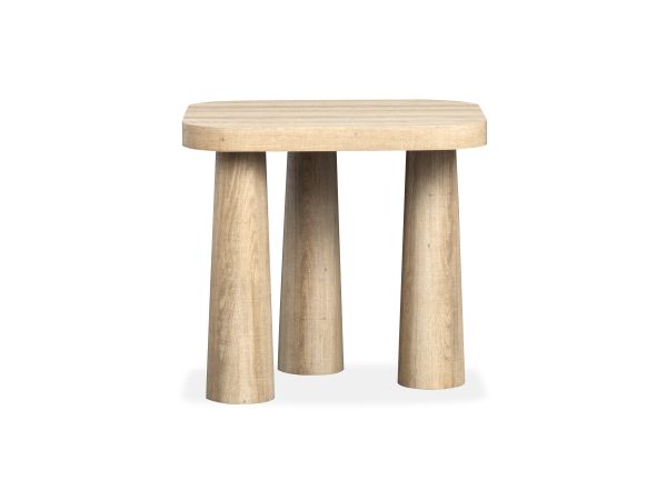 Magnussen Lanfer Rectangular End Table in Peanut