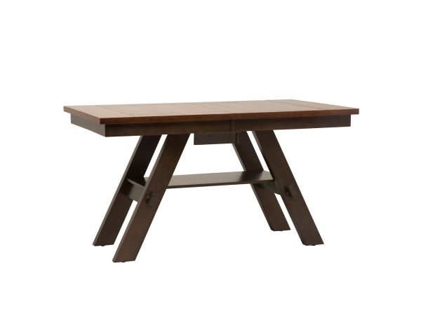 Liberty Furniture Lawson Gathering Table in Light & Dark Espresso