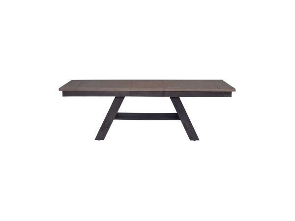 Liberty Furniture Lawson Rectangular Table in Slate w/ Weathered Gray Tops