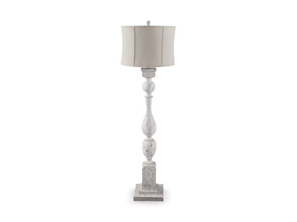 Ashley Furniture Madsbrook Floor Lamp in Antique White
