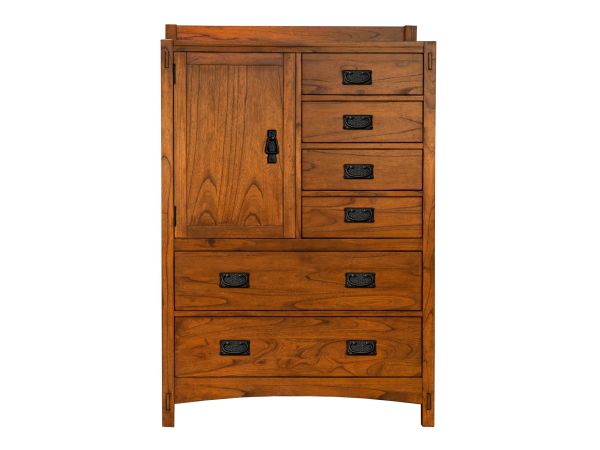 A-America Mission Hill Door Chest in Harvest 