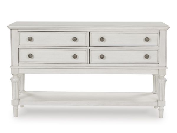 Ashley Furniture Montelaine Dining Server in Antique White