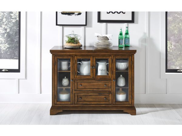 A-America Mariposa Server in Rustic Whiskey 