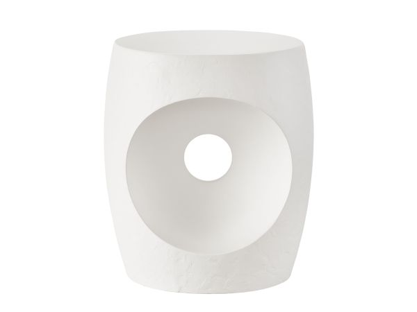 Nomad Canyo Accent Table in Ivory