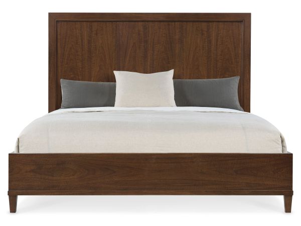 Hooker Furniture Archives Panel Bed in Dark Wood