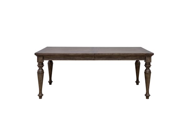 Woodbury Leg Table in Cowboy Boots Brown