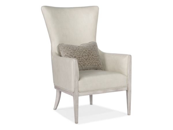 Hooker Furniture Kyndall Club Chair with Accent Pillow