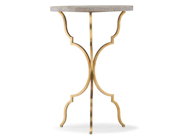 Hooker Furniture Round Martini Table in Golds