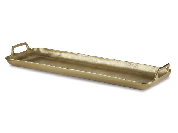 Ashley Furniture Posy Tray in Gold