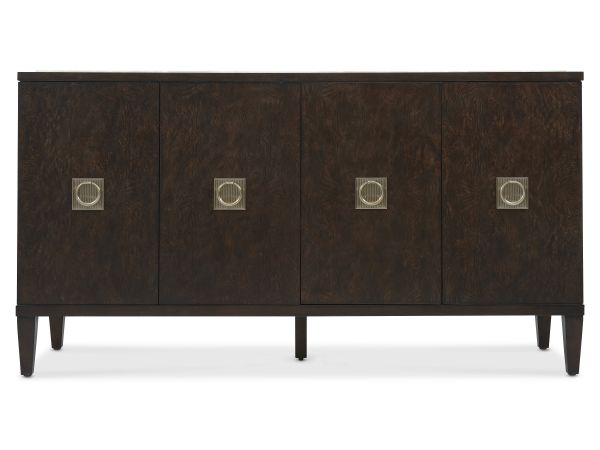 Hooker Furniture Melange Nobility Credenza in Dark Wood
