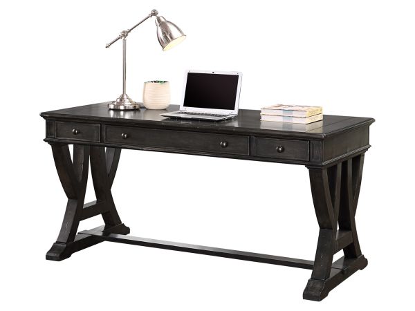 Washington Heights Writing Desk in Washed Charcoal