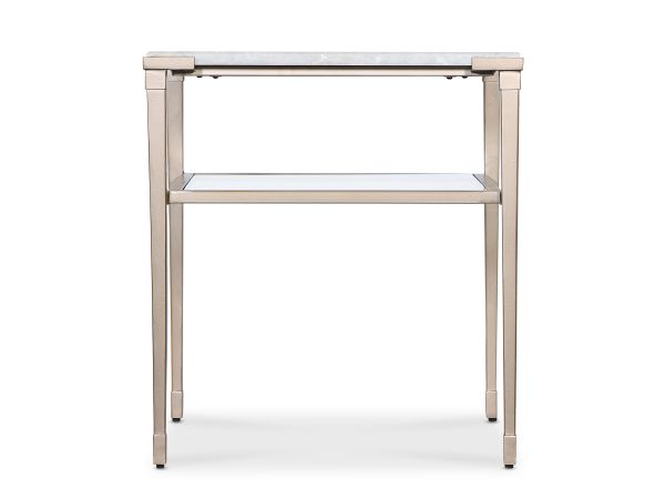 Hooker Furniture Melange Jen End Table in Multi