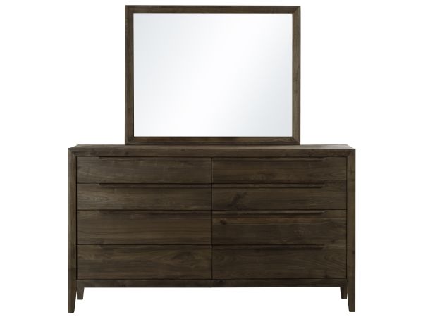 A-America Ralston Mirror in Dark Amber 