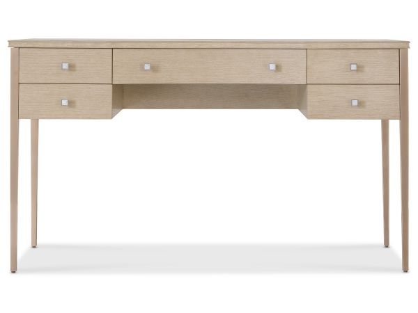 Hooker Furniture Melange Flourish Dressing Table in Light Wood
