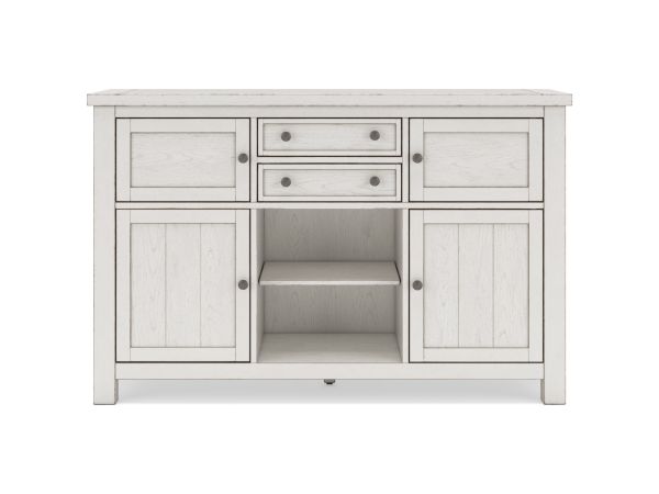 Ashley Furniture Robbinsdale Dining Server in Antique White