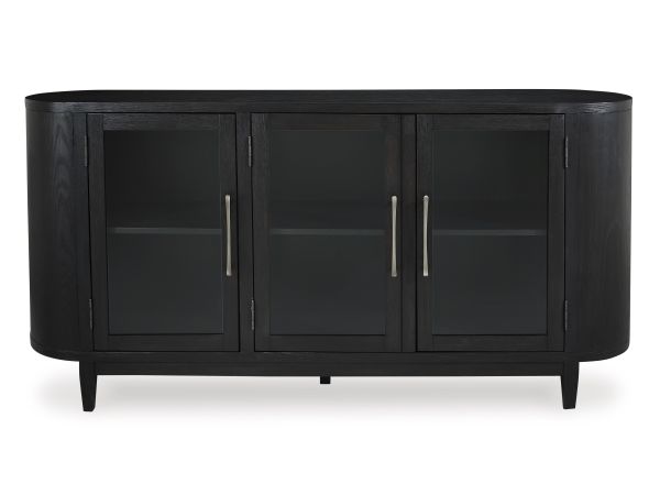 Ashley Furniture Rowanbeck Dining Server in Black