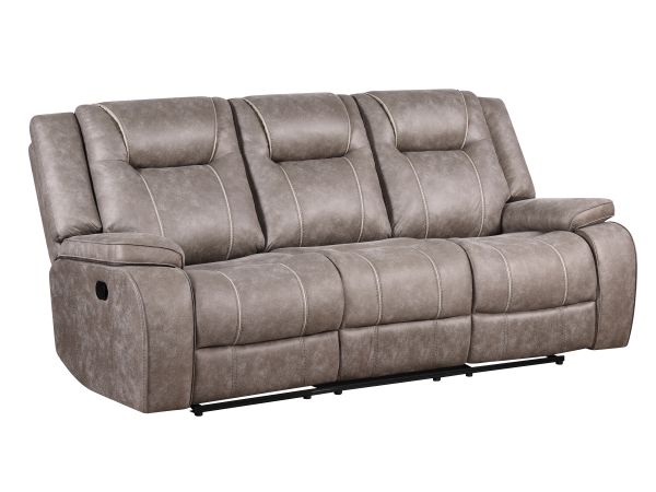Blake Desert Taupe Reclining Sofa