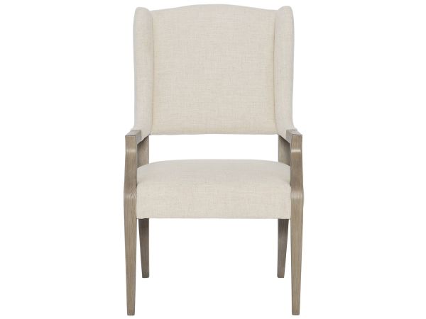 Bernhardt Furniture Santa Barbara Dining Arm Chair in Sandstone
