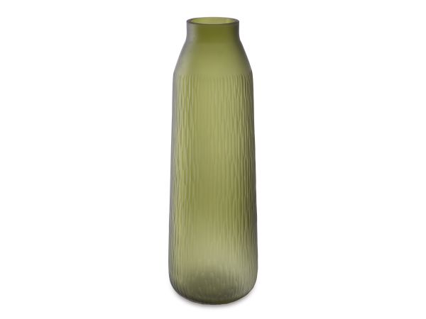 Ashley Furniture Scottyard Vase Tall in Olive Green