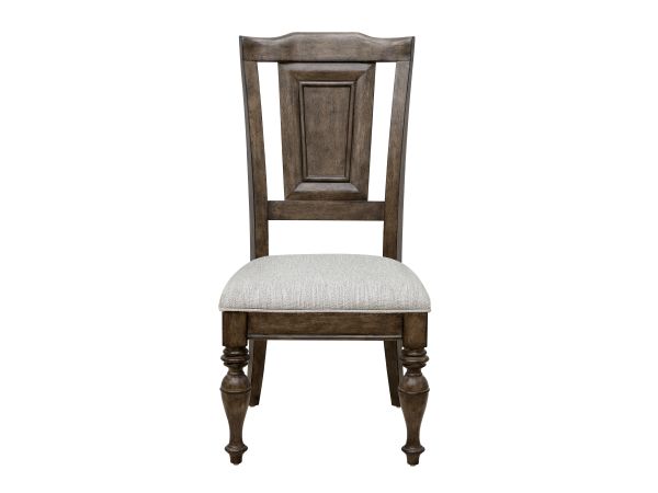 Woodbury Wooden Side Chair in Cowboy Boots Brown