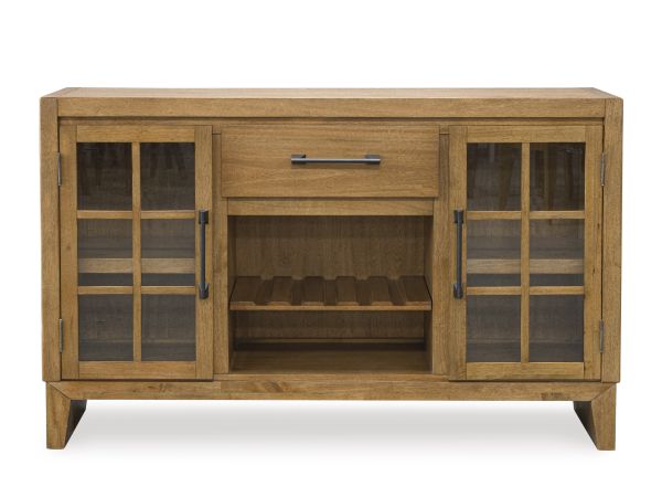 Ashley Furniture Sherbana Dining Server in Light Brown