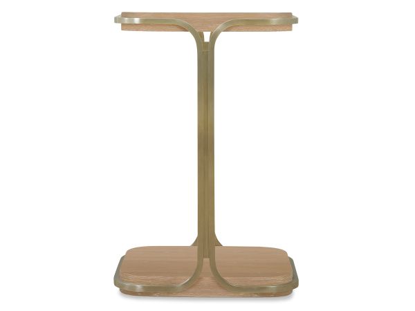 Hooker Furniture Banyon Bay Accent Table in Desert Oak