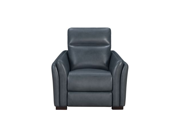 Silvia Power Recline in Nico Bluegray