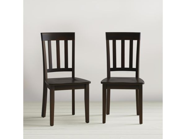 Simplicity Slatback Chair in Espresso