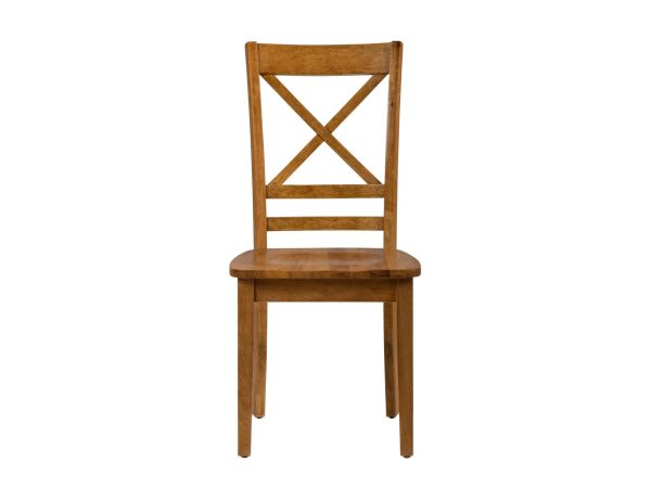 Simplicity X Back Chair in Honey