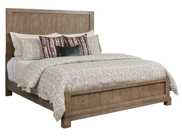 Skyline Trenton Panel Bed in Smoke