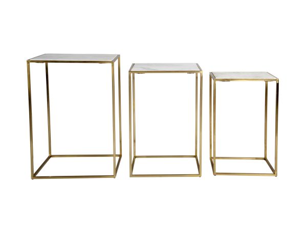 Sorrento Nesting Table in Gold