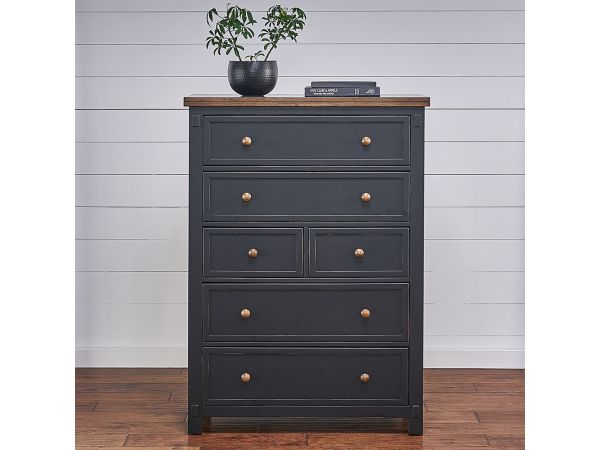 A-America Stormy Ridge Chest in Chickory Black 