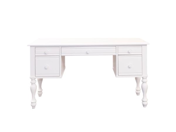 Liberty Furniture Summer House I Vanity Desk in Oyster White