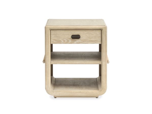 Magnussen Sunset Cove Chairside End Table in Sanibel Brown