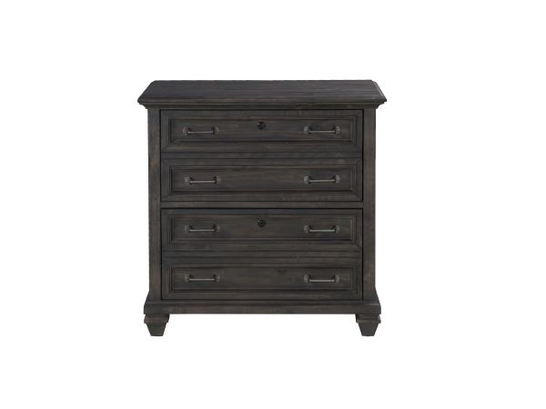 Sutton Place Lateral File in Weathered charcoal