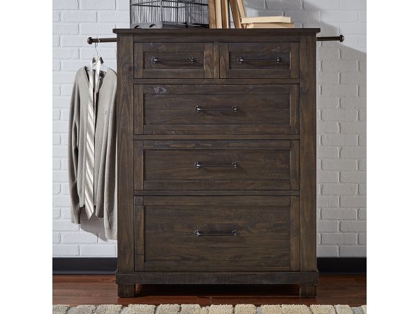 A-America Sun Valley Chest in Charcoal 