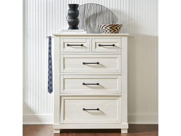 A-America Sun Valley Chest in White