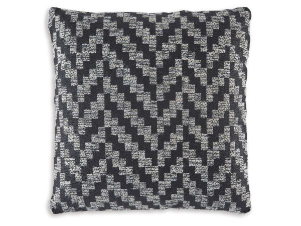 Ashley Furniture Tenslock Next-Gen Nuvella Pillow (Set of 4) in Black/White