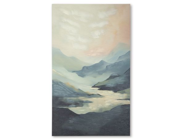 Ashley Furniture Thomhill Wall Art in Teal/Green/Peach