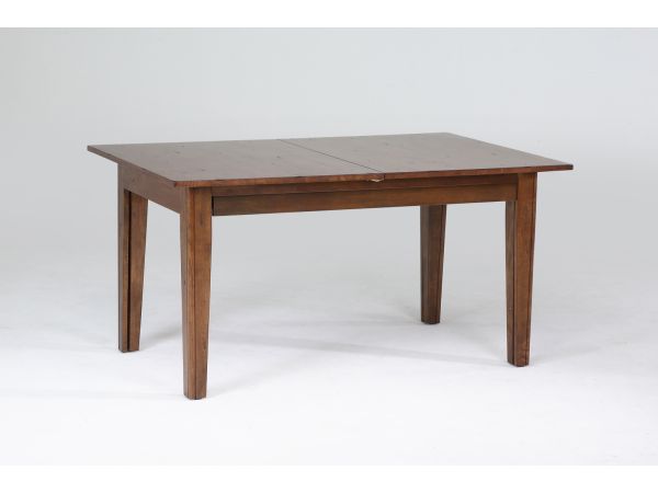 A-America Toluca 3-Leaf Extension Table in Rustic Amber 