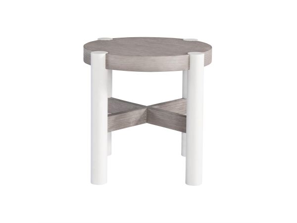 Bernhardt Furniture Trianon Side Table in Gris