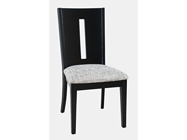 Urban Icon Slotback Chair in Black
