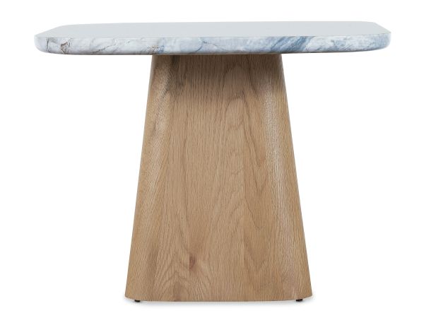 Hooker Furniture Commerce and Market Hudson Low Nesting Table in Medium Wood