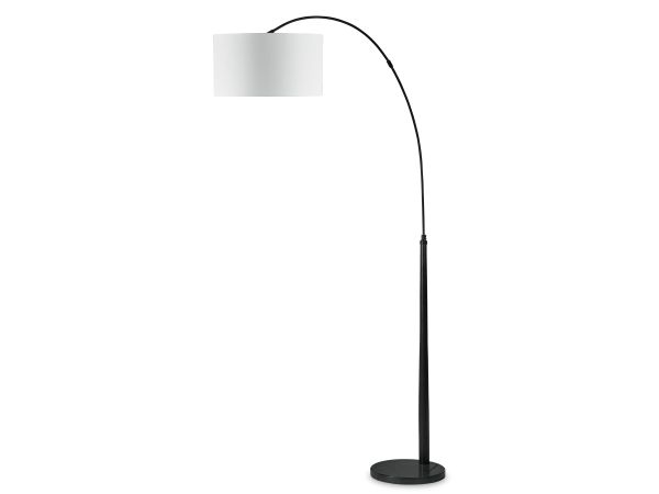 Ashley Furniture Veergate Arc Lamp in Black